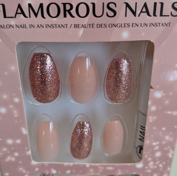 2 packs of coffin & oval style press on nails - Picture 3 of 6